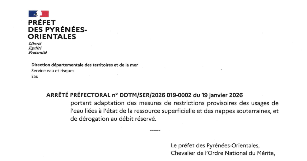 Arrêtés Préfectoraux